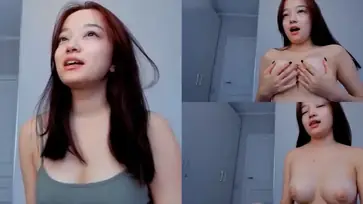 Cewek Cantik Remas Toket Gede Bikin Nafsu Sange